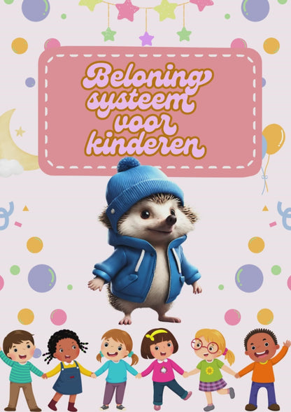 Beloningssysteem voor Kinderen - Schattige egel